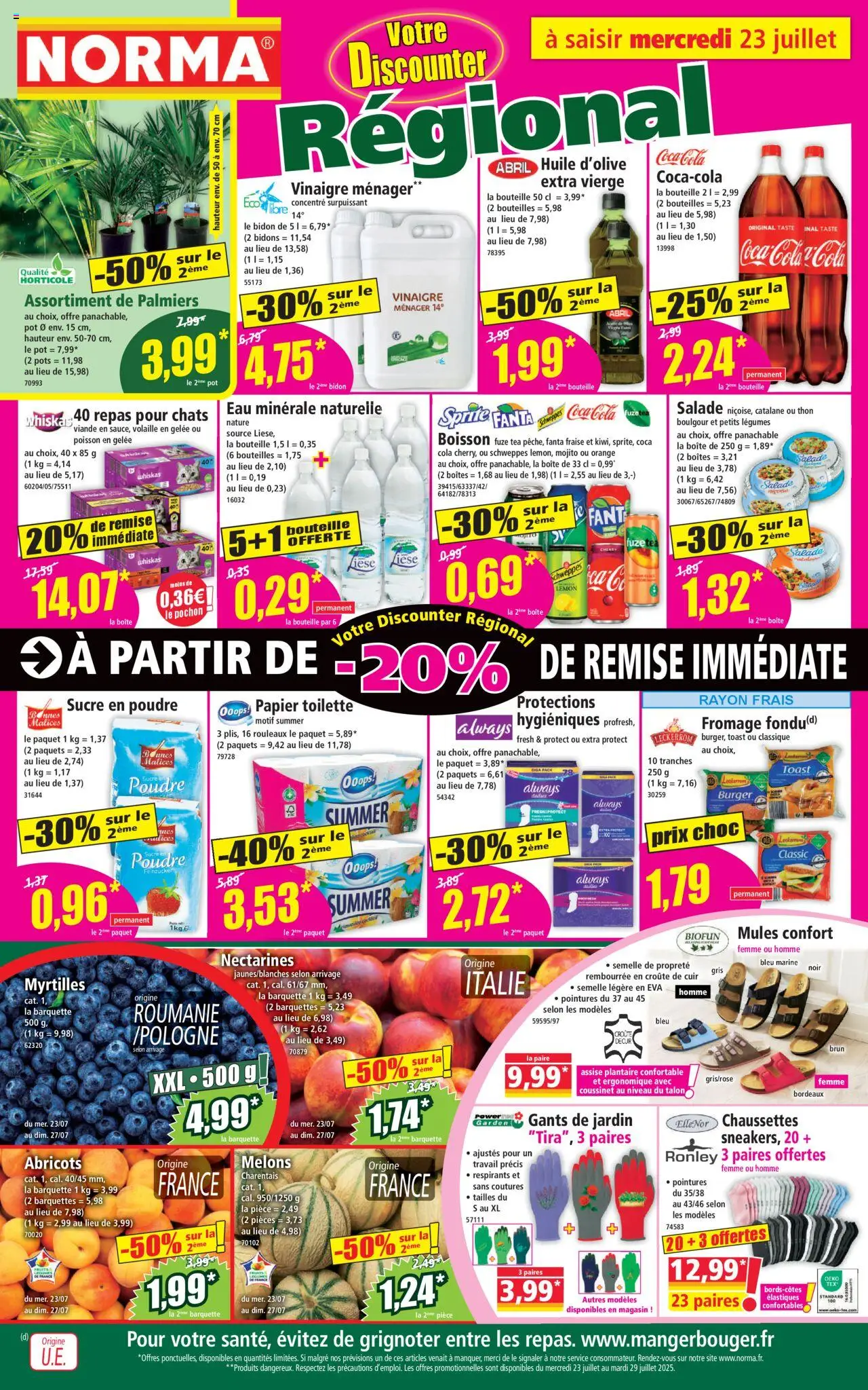 Catalogue de la boutique Norma valable du 23/07/2025 - Page numéro 1