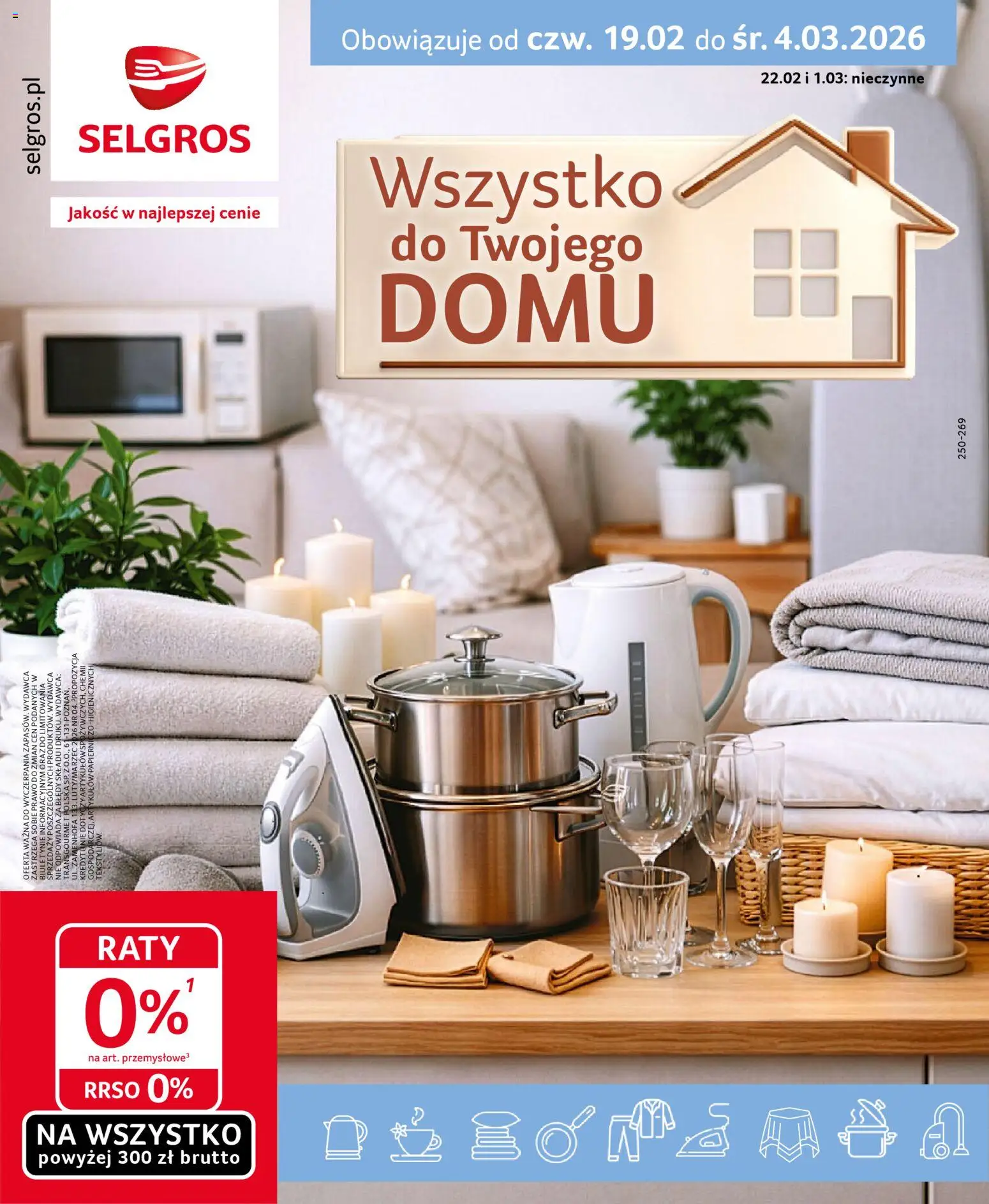 Pogląd gazetki "Katalog Home&Deco" ze sklepu Selgros cash&carry ważnej od 19.02.2026
