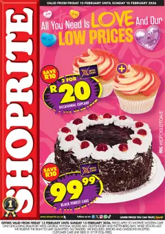 Preview of Shoprite flyer valid from 13/02/2026