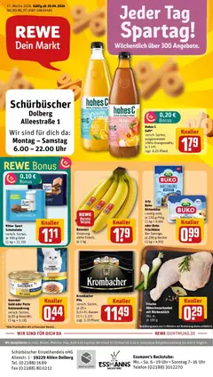 Vorschau von dem Prospekt des Geschäftes Rewe, gültig ab dem 20.04.2026