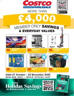 Preview of Costco ENGLAND ONLY valid from 27/10/2025