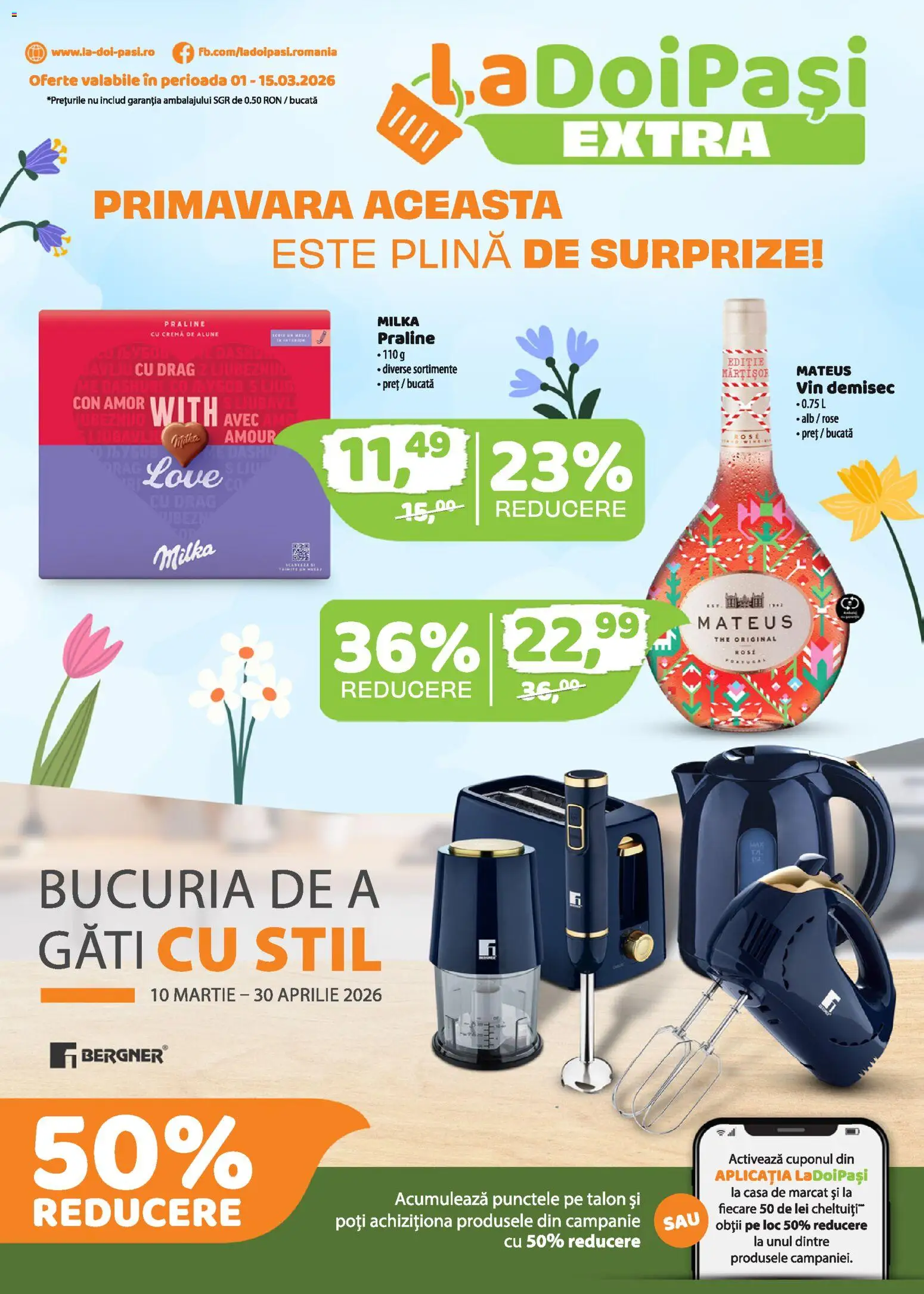 Previzualizarea de cataloage: LaDoiPași LaDoiPași Catalog extra valabil de la 01.03.2026
