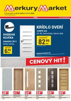 Náhľad Merkury Market letáku platného od 02.01.2026