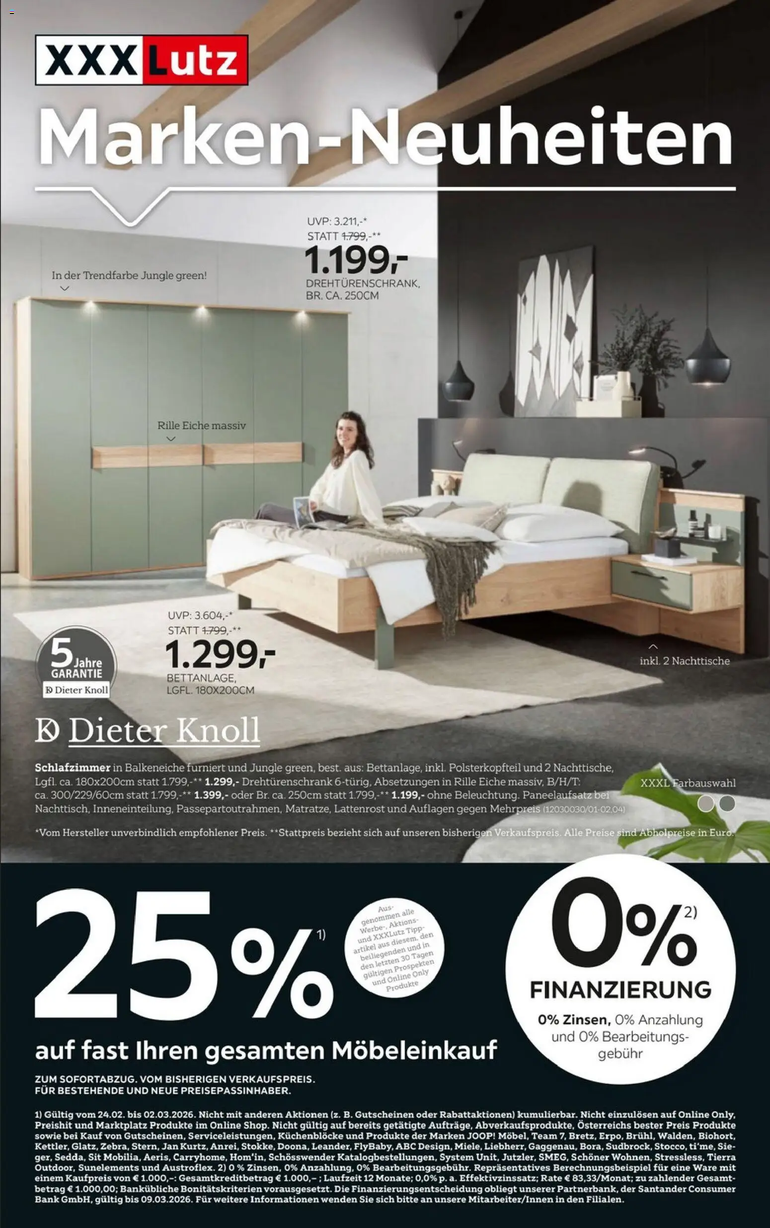 Vorschau der Angebote: XXXLutz Marken-Neuheiten gültig ab 24.02.2026 - Lattenrost