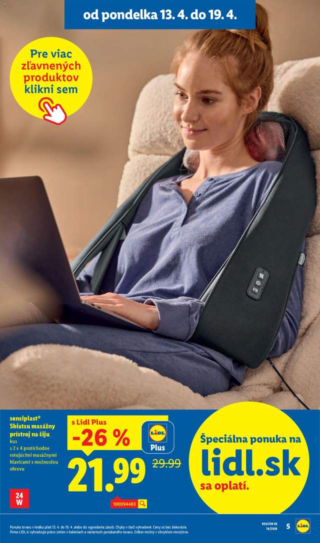 Nový Lidl leták od 13.04.