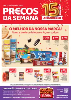 Pré-visualização do folheto da loja Amanhecer válida a partir de 19/02/2026