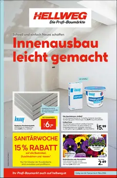 Vorschau der Angebote: HELLWEG Flugblatt gültig ab 26.02.2026