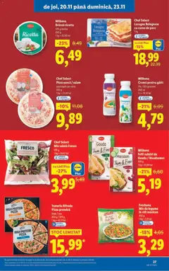 Previzualizarea de cataloage: Lidl Catalog nou valabil de la 17.11.2025 | Pagina: 27