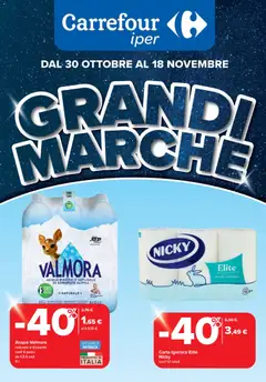 Anteprima dell'opuscolo Volantino Iper Grandi Marche - Carugate dal negozio Carrefour valido da 30/10/2025