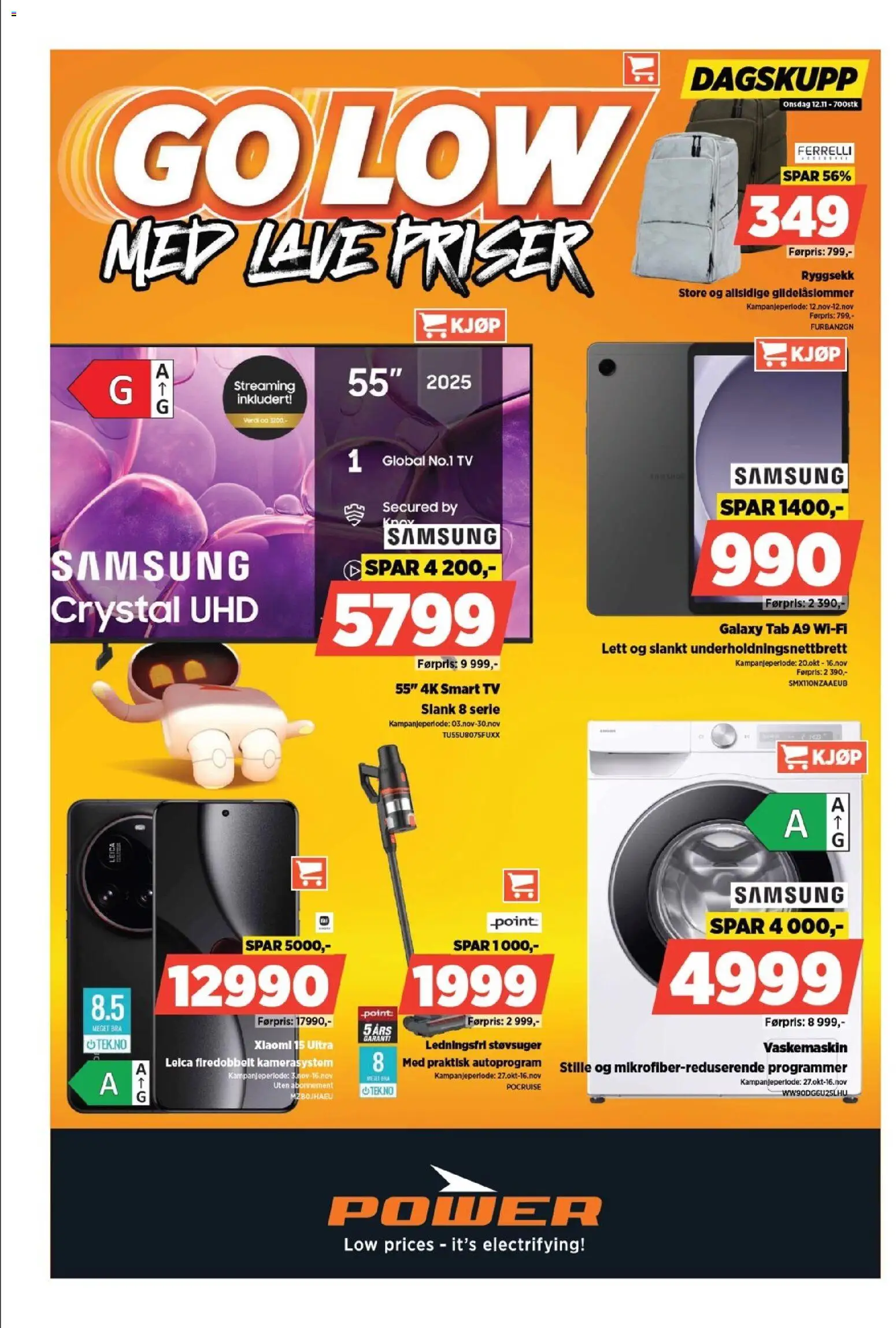 Forhåndsvis Kundeavis fra butikk Power gyldig fra 10/11/2025