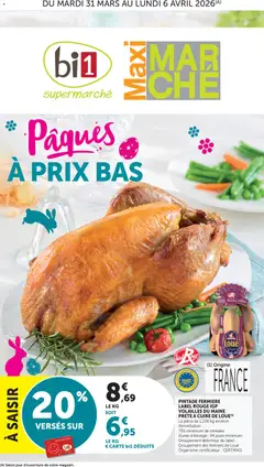 Prévisualisation de bi1 Catalogue du magasin bi1 formulaire valide 31/03/2026