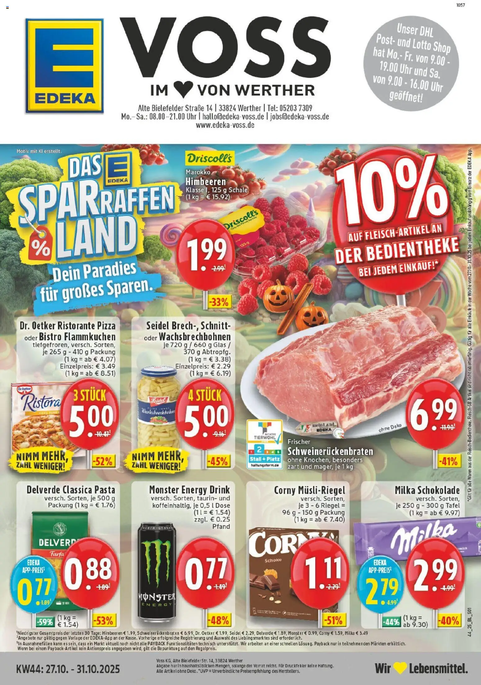 EDEKA Prospekt ab 26.10.2025 - Prospekt Werther Online