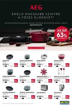 Metro - Élelmiszer és Szezonális katalógus 2025/11 megtekintése, amely érvényes 2025.11.02.-től | Oldal: 33