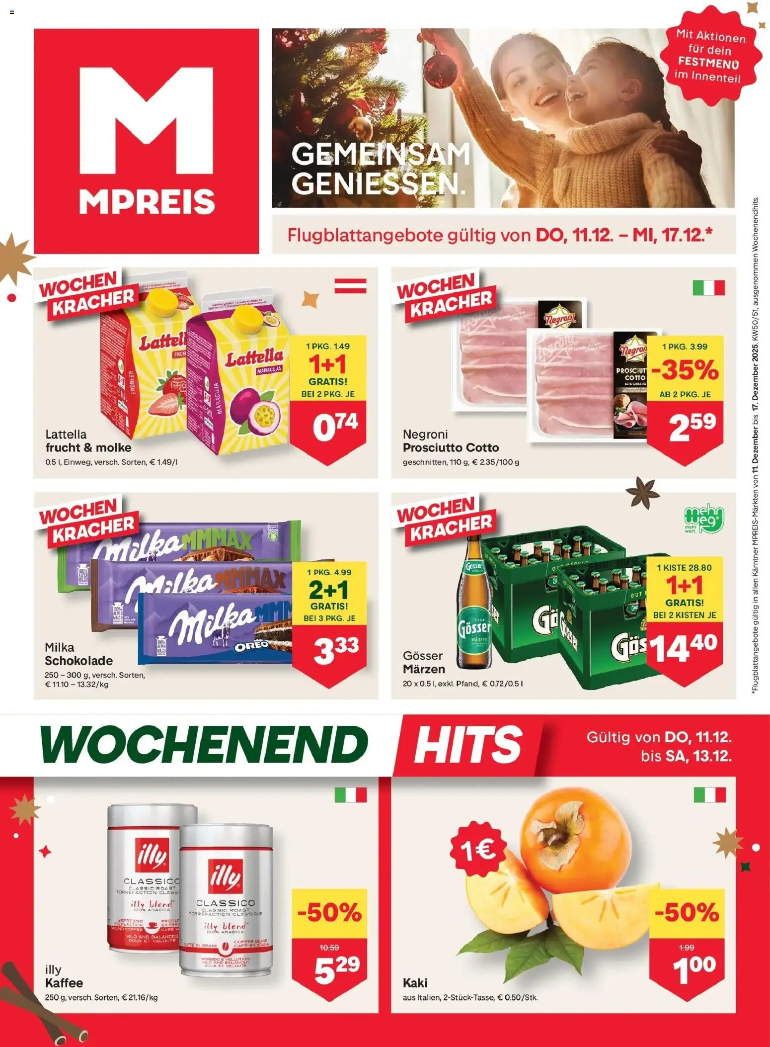 Vorschau der Angebote: MPREIS Velden gültig ab 11.12.2025