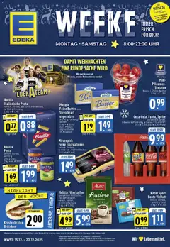 Vorschau von dem Prospekt des Geschäftes Edeka, gültig ab dem 15.12.2025