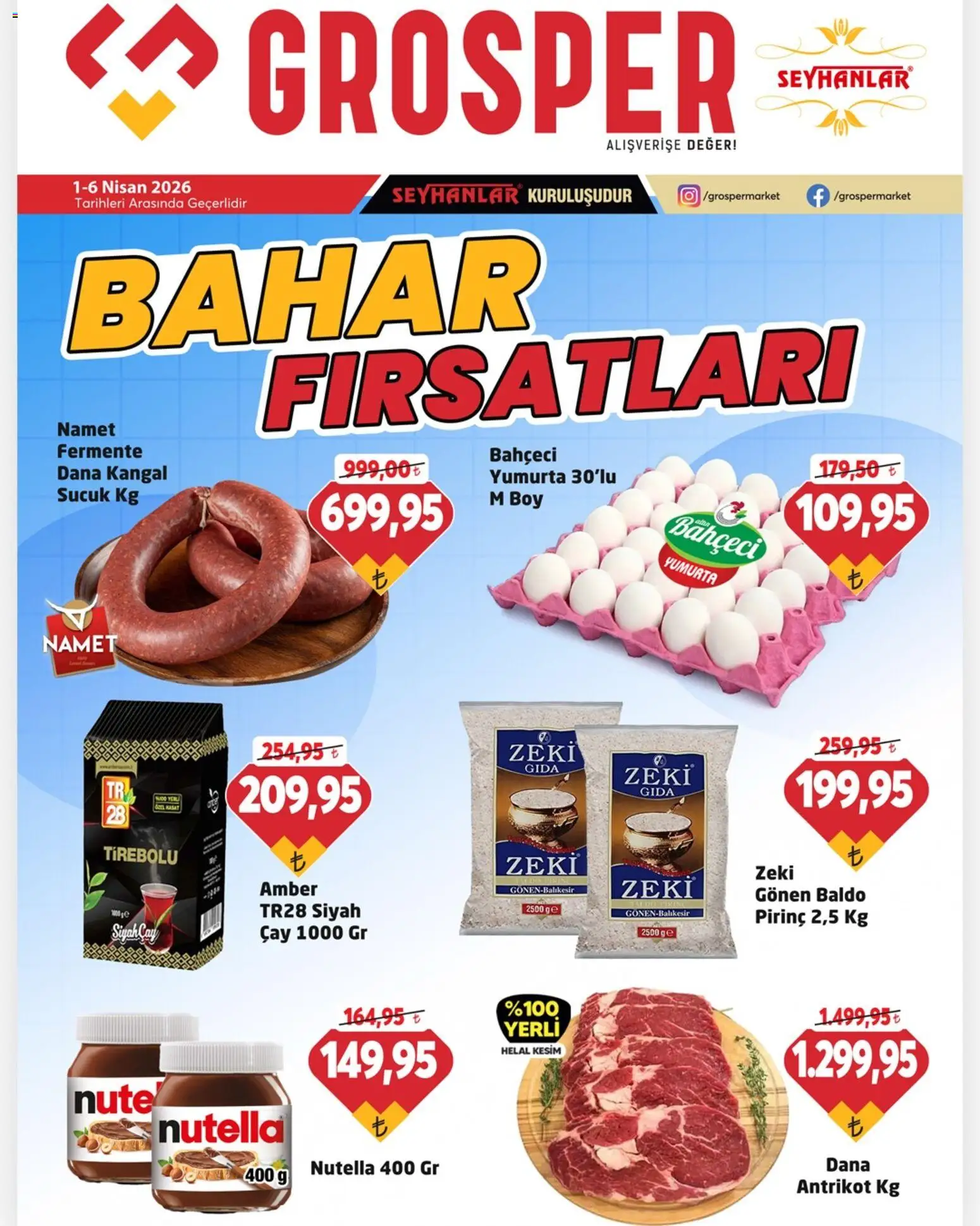 Grosper Grosper Katalog 01.04.2026 - Broşürünün önizlemesi