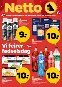 Eksempel på tilbudsavis Netto - Tilbudsavis uge 12 fra butik Netto gyldig fra 14/03/2026