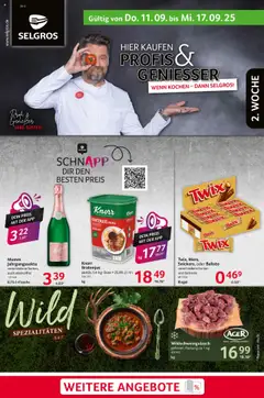 Vorschau von dem Prospekt des Geschäftes Selgros, gültig ab dem 11.09.2025