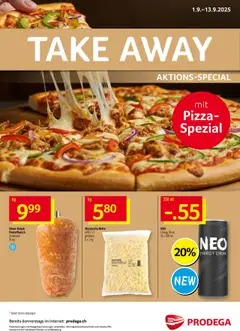 Vorschau des Merkblatts Aktionen Take Away vom Shop Prodega gültig von 01.09.2025 bis 13.09.2025