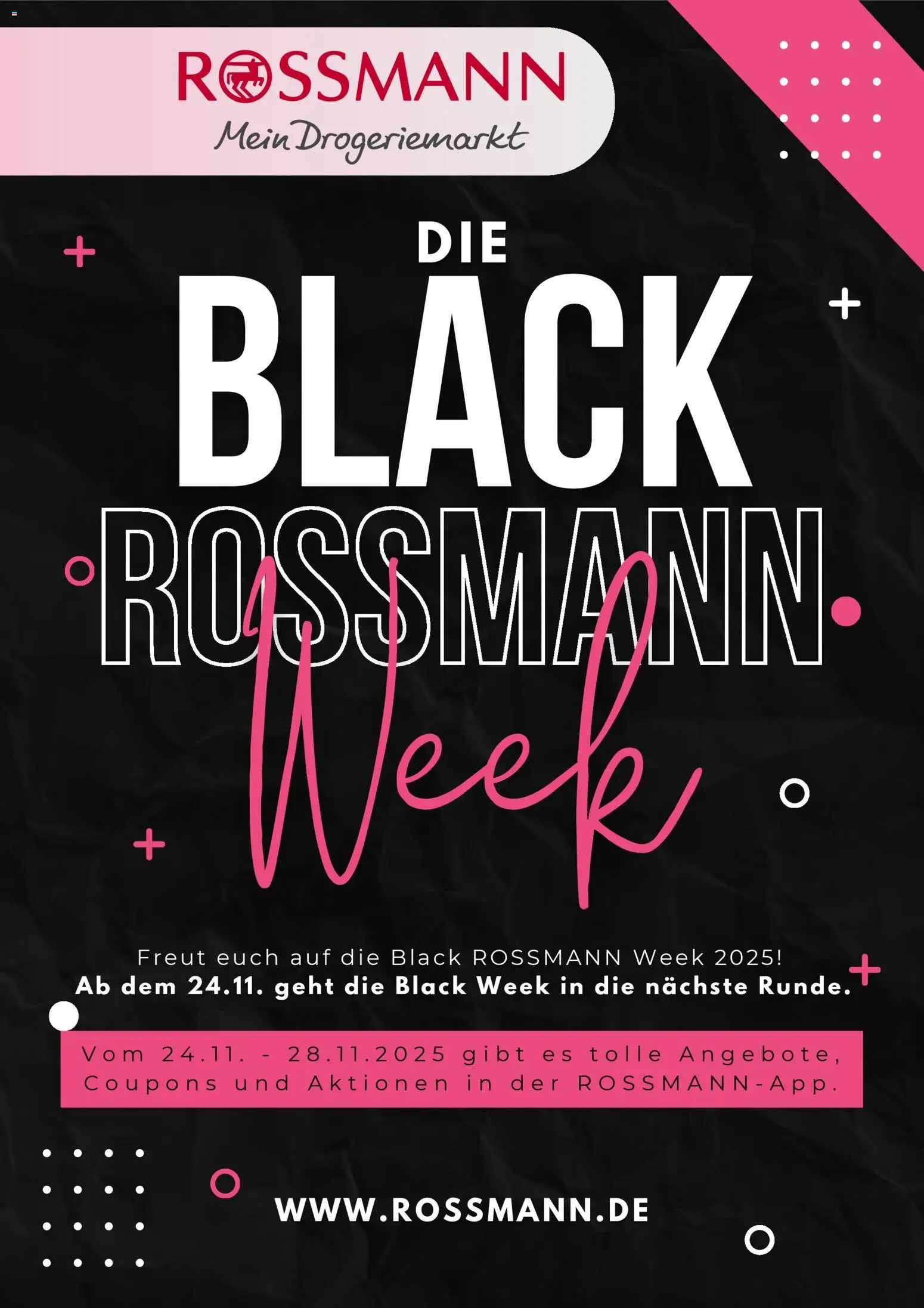 Vorschau von dem Prospekt des Geschäftes Rossmann, gültig ab dem 30.10.2025