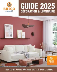 Prévisualisation de Guide décoriaton & luminaire | Varennes sur seine du magasin Brico E.Leclerc formulaire valide 01/04/2025