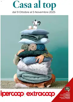 Anteprima dell'opuscolo Casa al top dal negozio Ipercoop valido da 08/10/2025