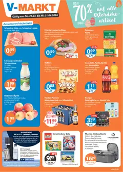 Vorschau von dem Prospekt des Geschäftes V-Markt, gültig ab dem 26.03.2026