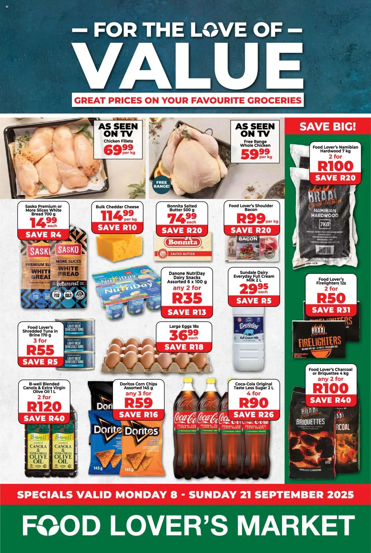 Food Lover's Market Eastern Cape - Weekly Specials from 08/09 - 21/09/2025 > Promotions