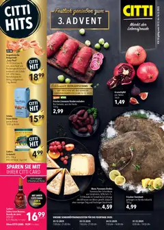 Vorschau von dem Prospekt des Geschäftes CITTI Markt, gültig ab dem 10.12.2025