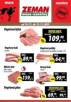 Náhled nabídky: Prodejny Zeman Leták - Praha platný od 10.11.2025