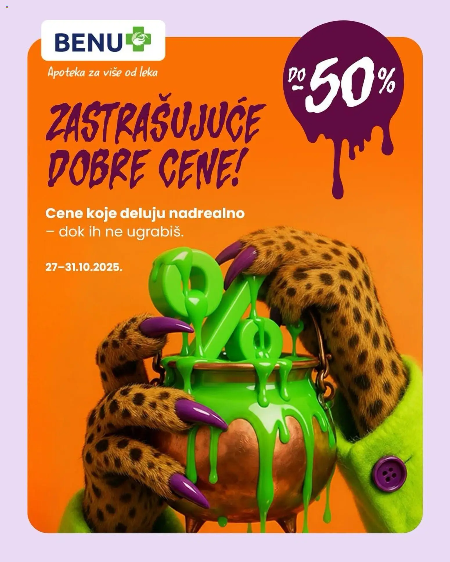 Pregled BENU kataloga - važi od 27.10.2025