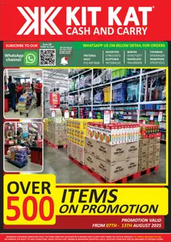 Preview of KIT KAT Cash & Carry flyer valid from 07/08/2025