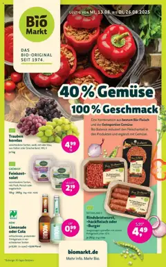 Vorschau von dem Prospekt des Geschäftes Denns BioMarkt, gültig ab dem 13.08.2025