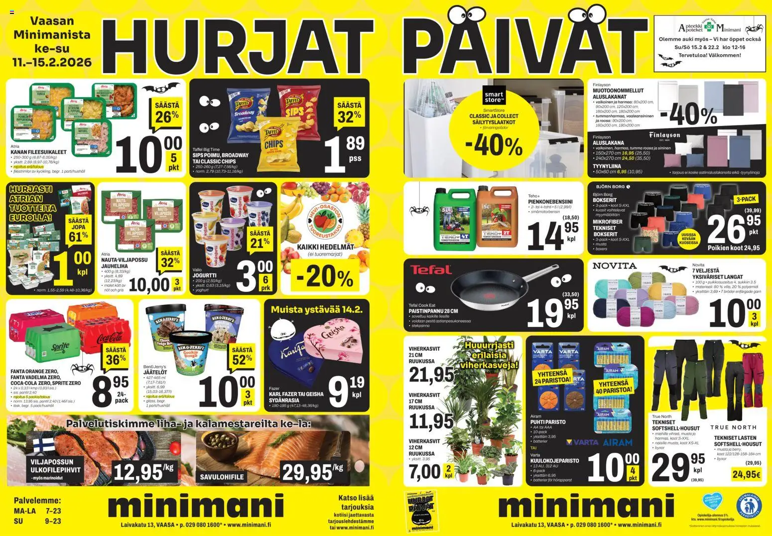 Kaupan Minimani Tarjoukset - Vaasa esikatselu, voimassa 11/02/2026