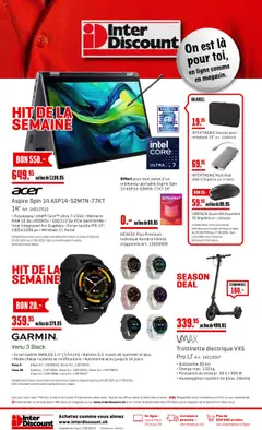 Vorschau des Merkblatts Aktionen FR vom Shop Interdiscount gültig von 04.08.2025 bis 17.08.2025