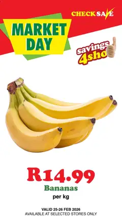 Preview of Check Save flyer valid from 25/02/2026