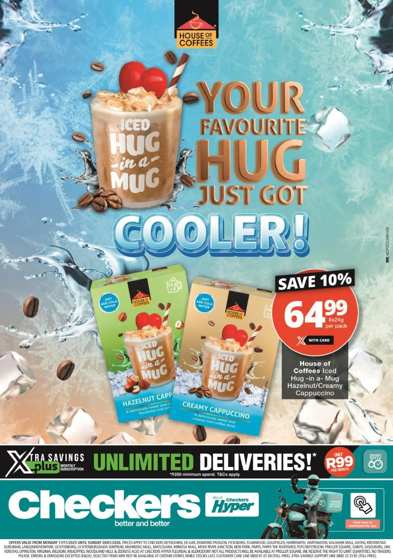 Preview of Checkers flyer valid from 17/11/2025