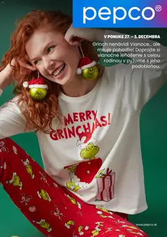 Náhľad Pepco letáku platného od 27.11.2025