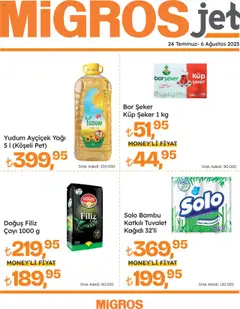 Migros Migros Jet Dijital 24.07.2025 - Broşürünün önizlemesi