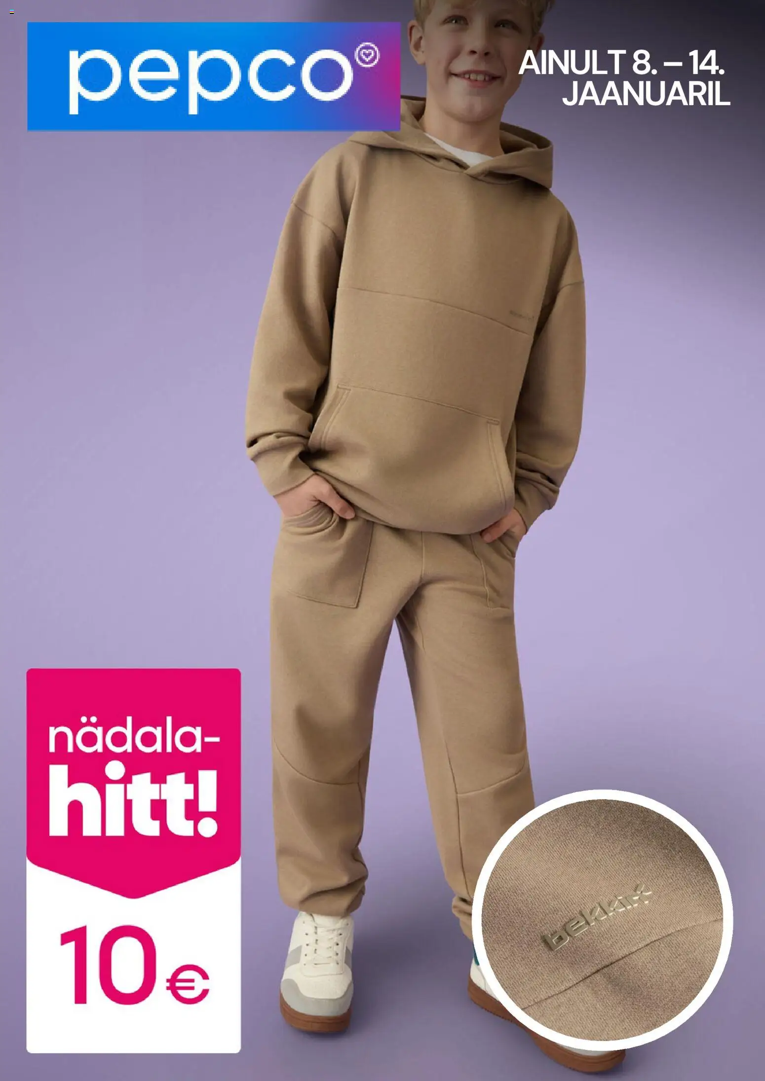 Pepco kliendilehe eelvaade alates 2026.01.08