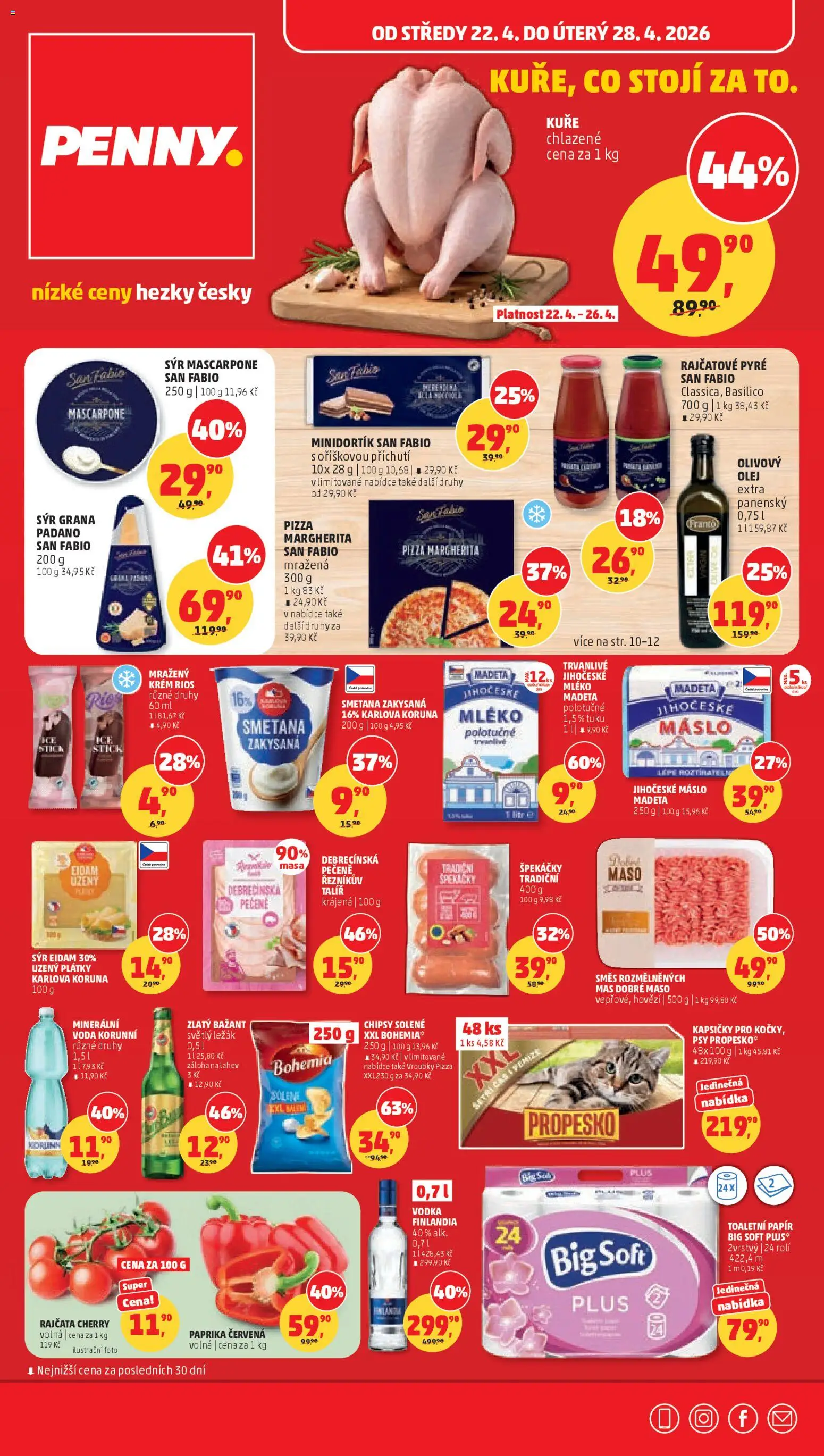 Náhled nabídky: Penny Market Penny Market leták platný od 22.04.2026