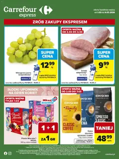 Pogląd gazetki "Carrefour gazetka - Express" ze sklepu Carrefour ważnej od 03.03.2026