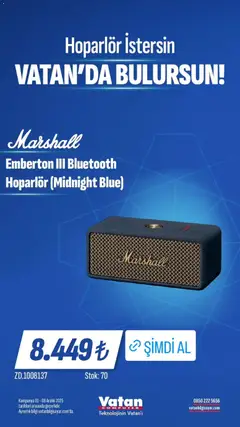 Vatan Bilgisayar İndirim 01.12.2025 - Broşürünün önizlemesi | Strana: 7