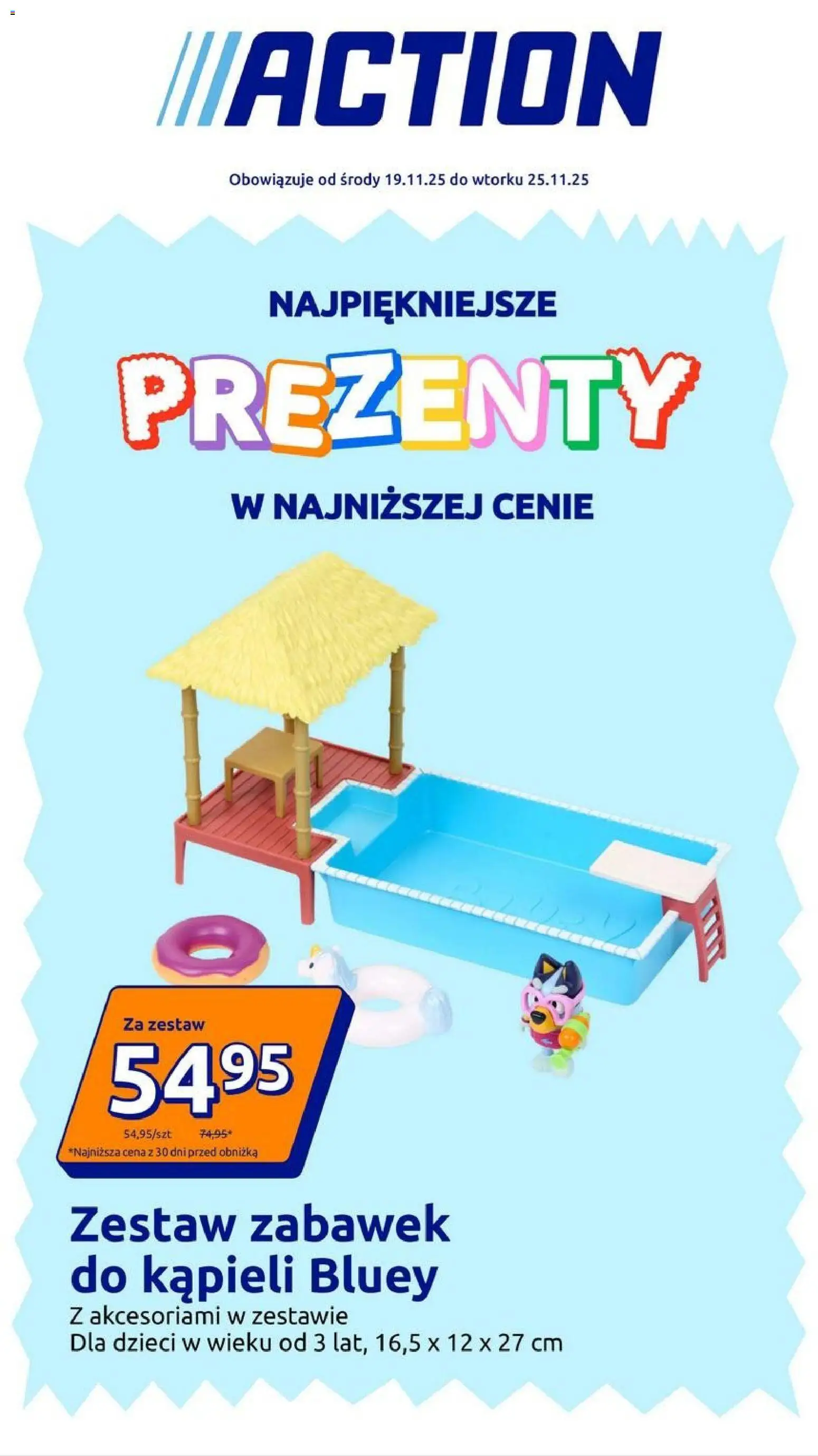 Pogląd gazetki "Presents" ze sklepu Action ważnej od 19.11.2025