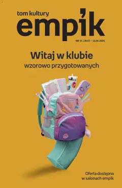 Pogląd gazetki "Promocje" ze sklepu Empik ważnej od 30.07.2025