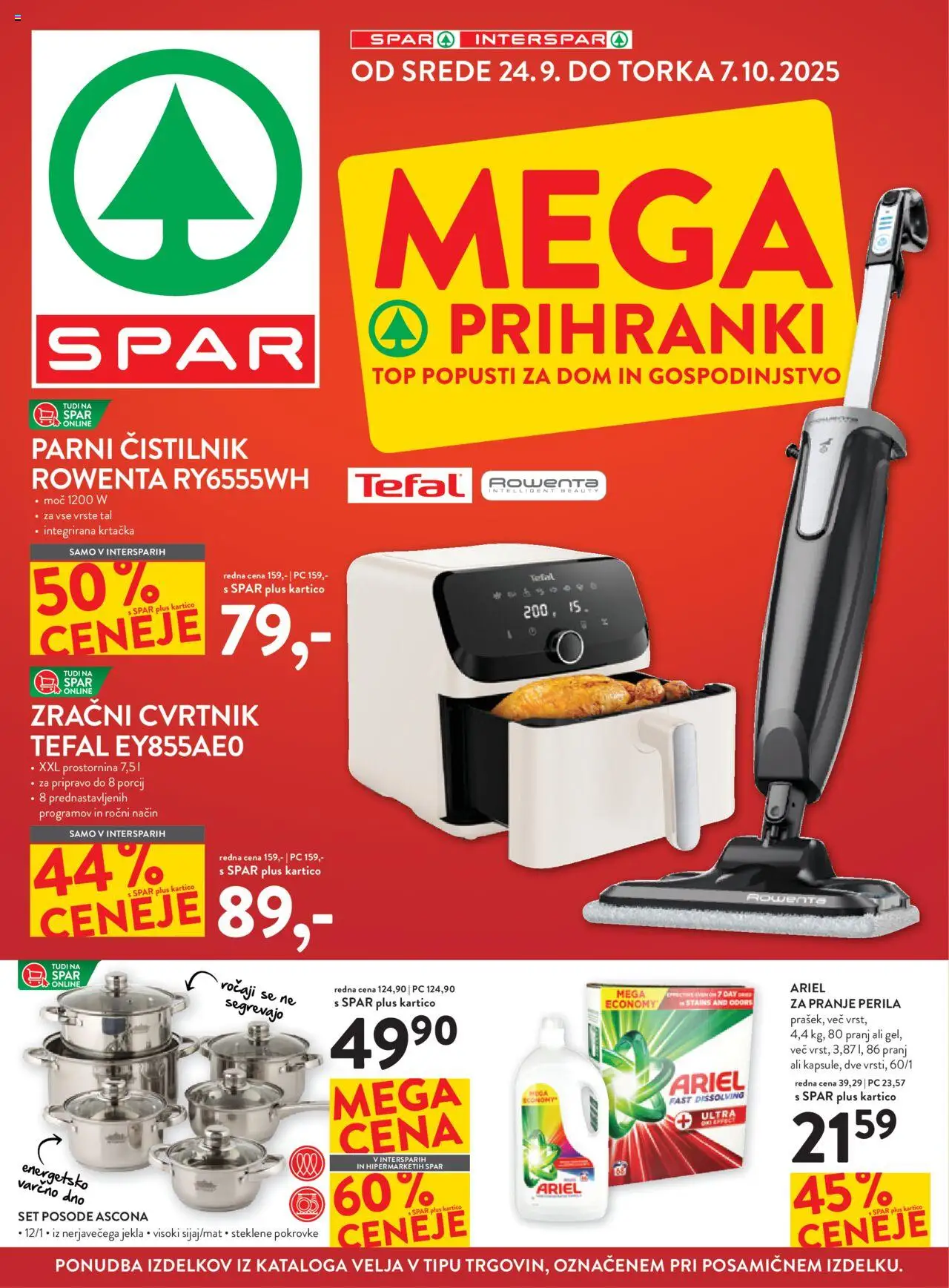 Spar Katalog mega 07/25 od 24.09.2025 > Aktualna ponudba - stran 1