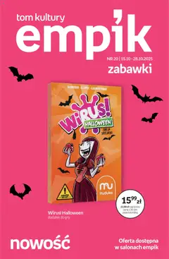 Pogląd gazetki "Tom kultury - Zabawki" ze sklepu Empik ważnej od 15.10.2025