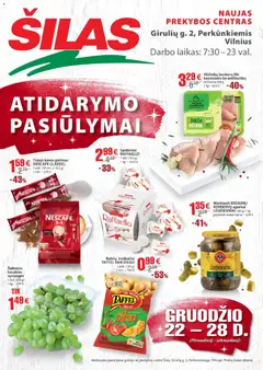 Šilas parduotuvės leidinio Leidinys - Atidarymo pasiūlymai, Vilnius, Girulių g. 2 galiojančio nuo 2025.12.22 peržiūra