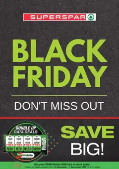 Preview of Superspar flyer valid from 25/11/2025
