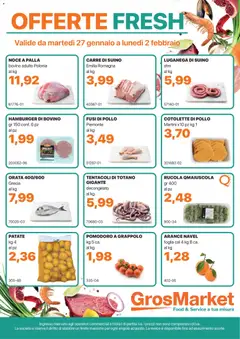 Anteprima dell'opuscolo Volantino Offerte Fresh dal negozio Sogegross valido da 27/01/2026